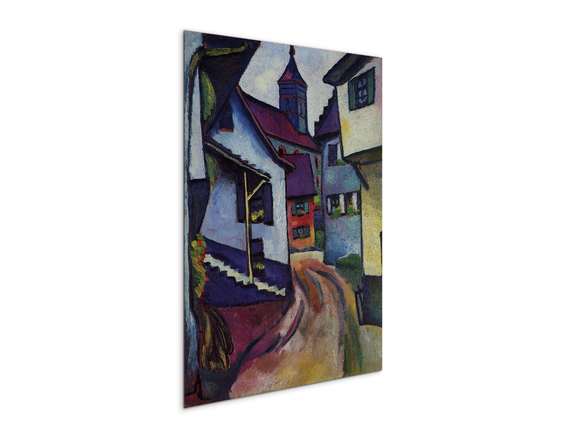 street-with-a-church-in-kandern-as91415-
