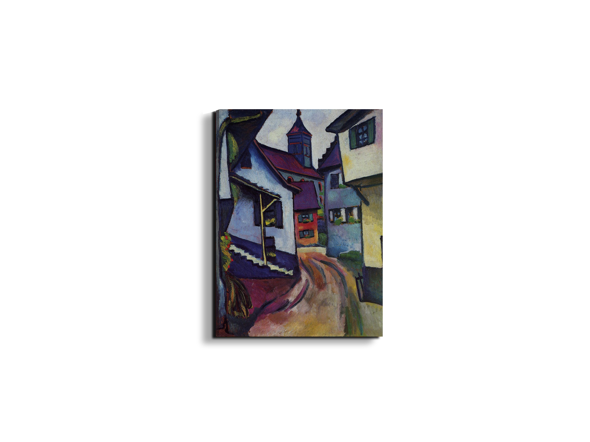 street-with-a-church-in-kandern-as91415-