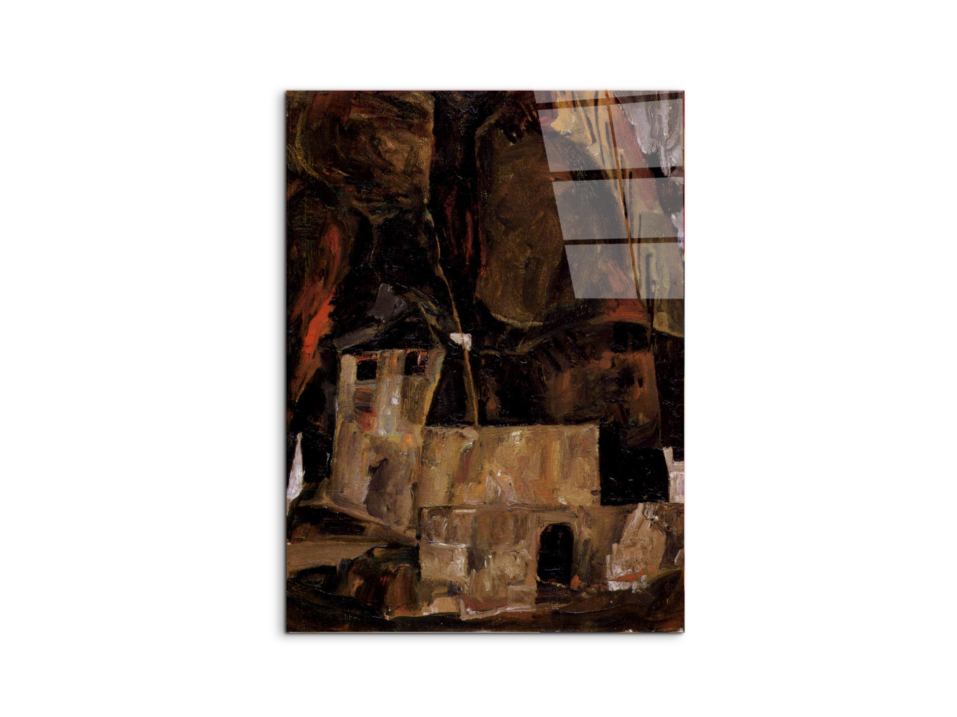 wall-and-house-and-terrain-with-fenceas91493-#materiale_CrystalArt/dimensioni_57x76