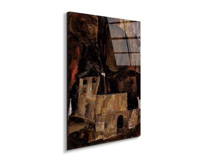 wall-and-house-and-terrain-with-fenceas91493-