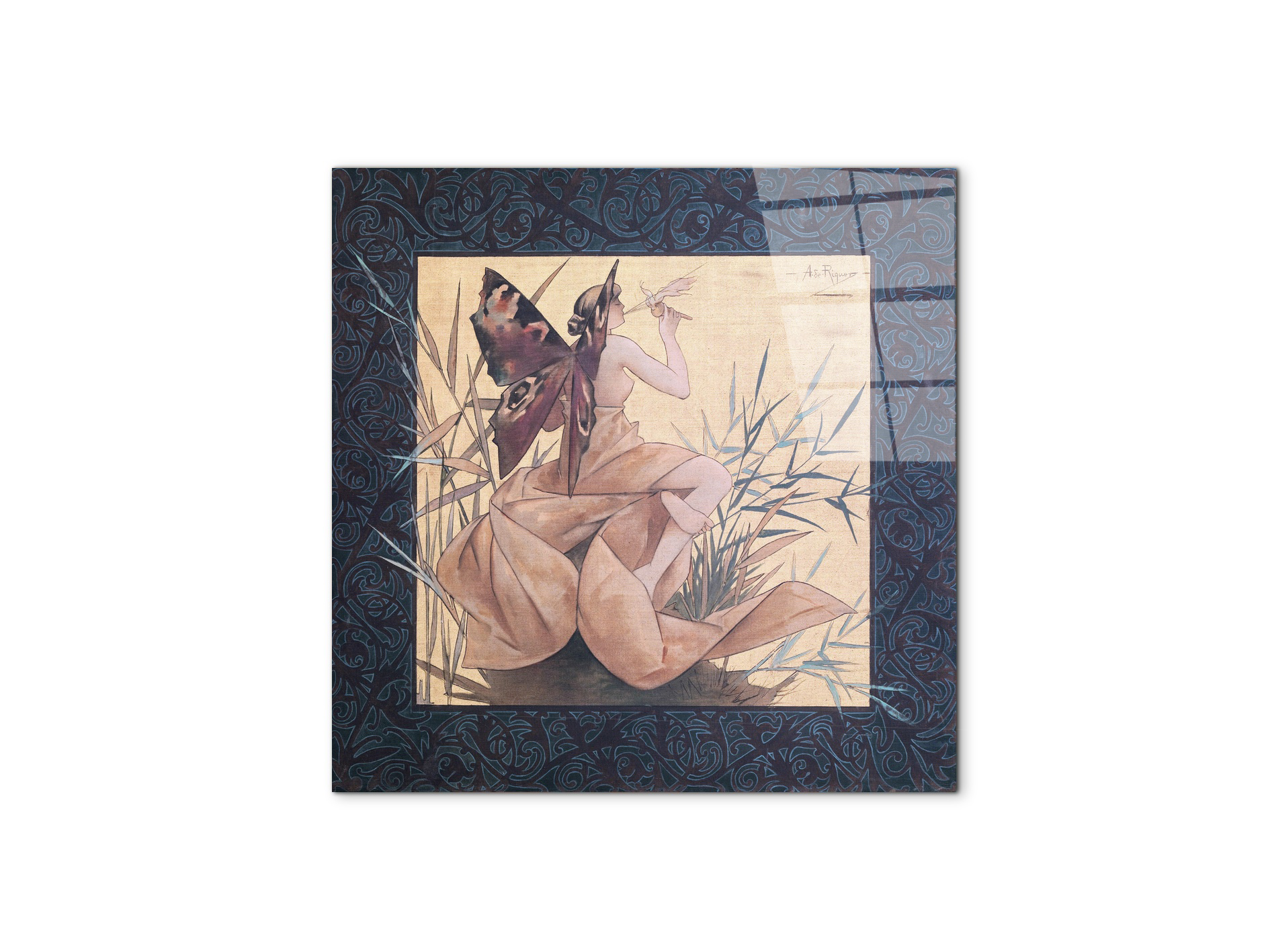 winged-nymph-blowing-amongst-reedsas91573-#materiale_CrystalArt/dimensioni_58x58