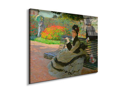 camille-monet-on-a-garden-benchas91689-#materiale_EarthArt Total Gloss/dimensioni_76x57