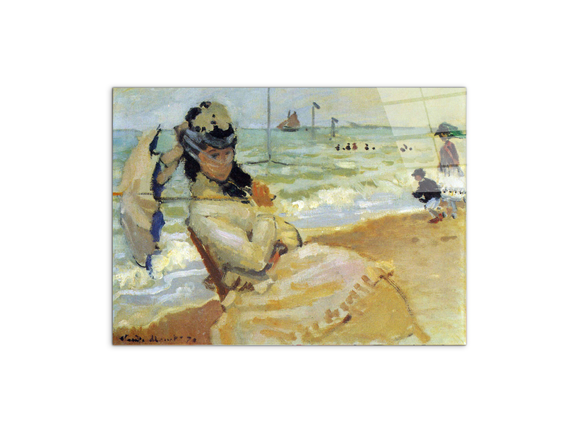 camille-on-the-beach-at-trouvilleas91693-#materiale_CrystalArt/dimensioni_76x57