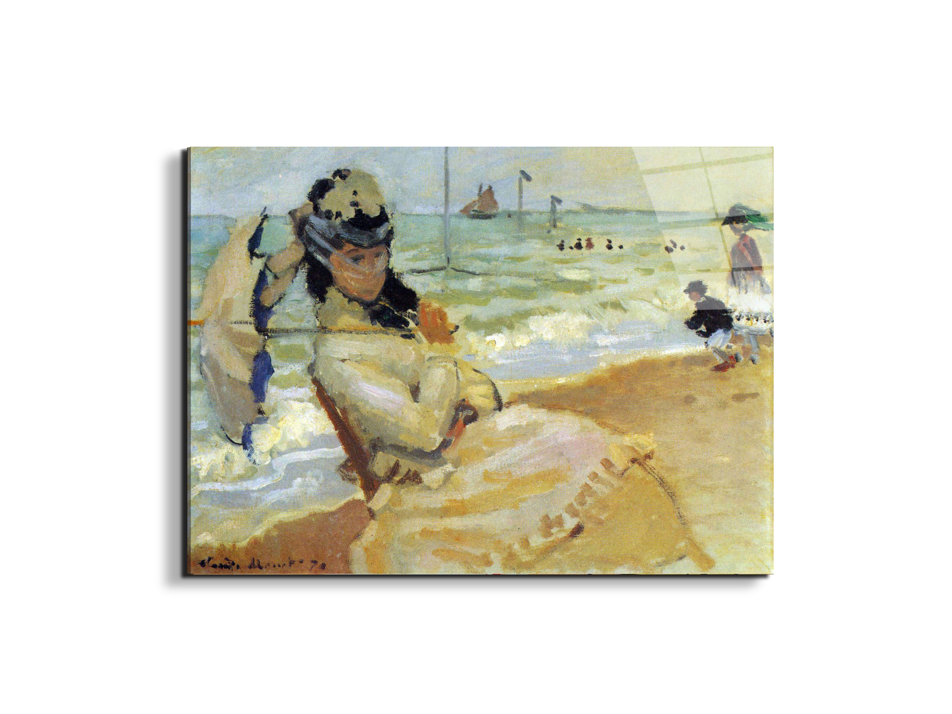 camille-on-the-beach-at-trouvilleas91693-#materiale_EarthArt Total Gloss/dimensioni_76x57