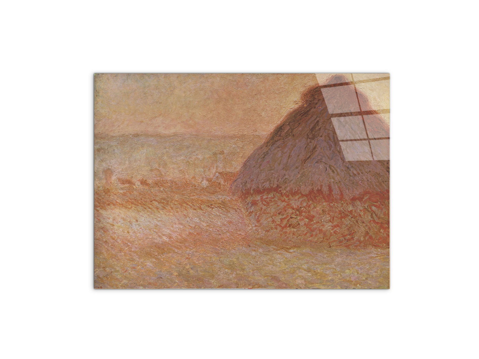 haystacks-at-sunsetas91777-#materiale_CrystalArt/dimensioni_76x57