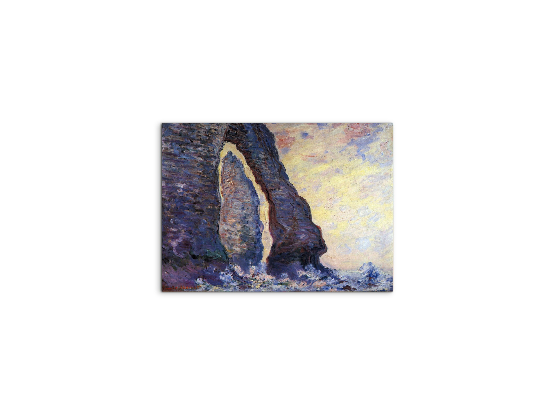 la-porte-daval-and-the-needle-at-etretatas91803-#materiale_MetalArt Materic/dimensioni_50x37,50