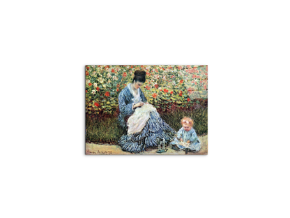 madame-monet-and-childas91831-#materiale_CrystalArt/dimensioni_50x37,50
