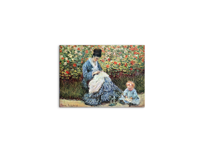 madame-monet-and-childas91831-#materiale_MetalArt Materic/dimensioni_50x37,50