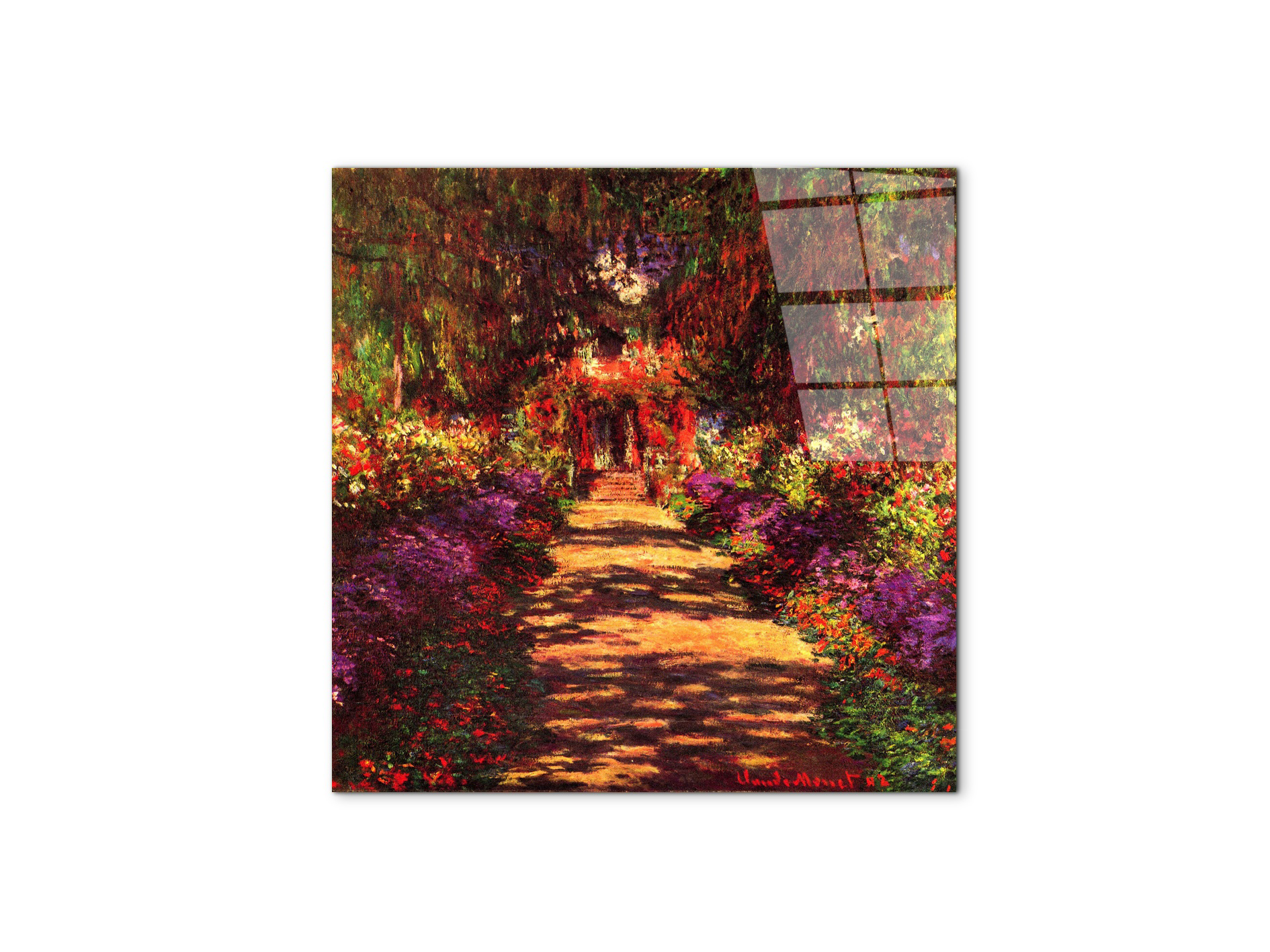 path-in-monets-garden-in-givernyas91855-#materiale_CrystalArt/dimensioni_58x58