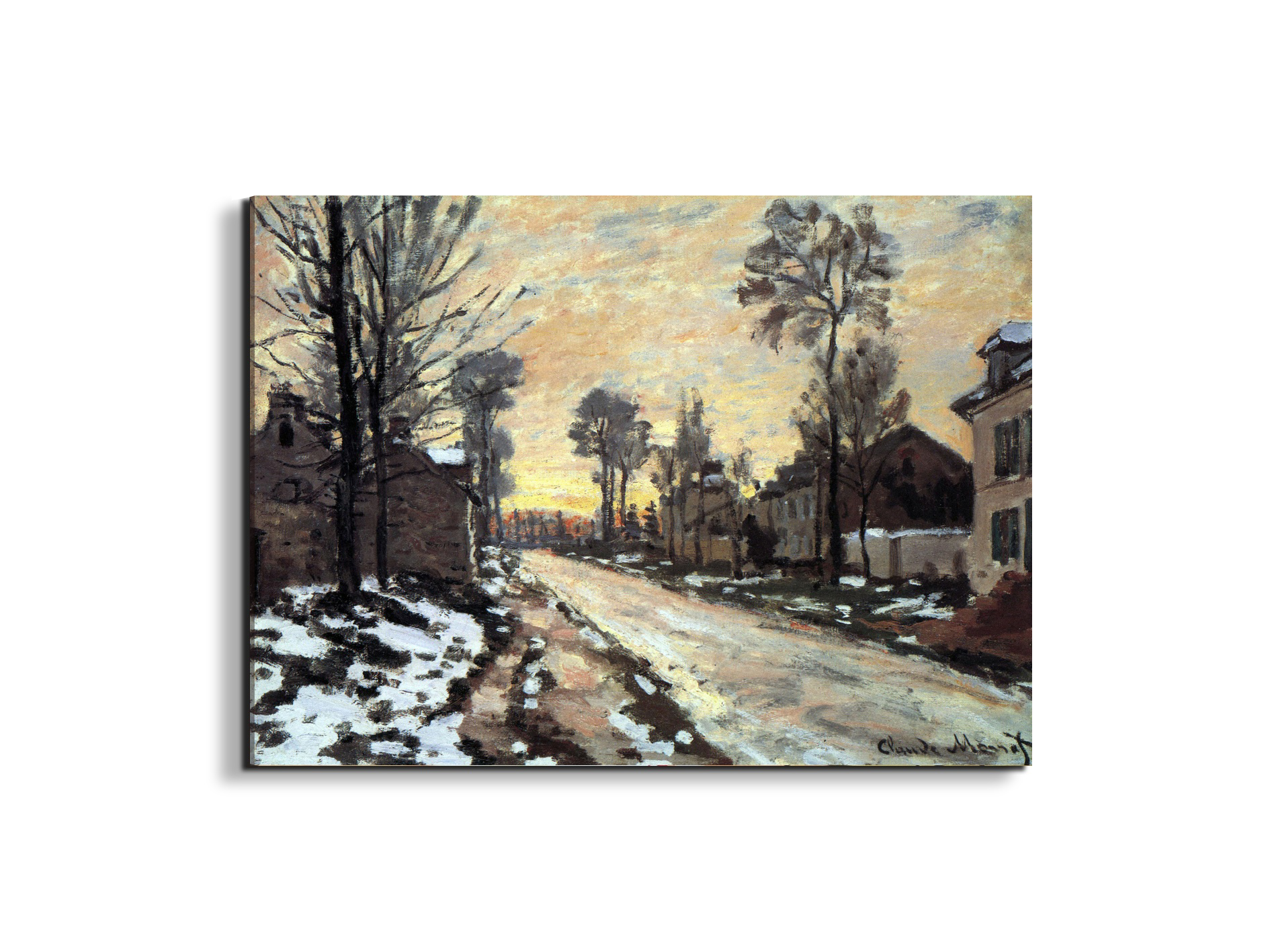 road-to-louveciennes-melting-snow-children-sunset-as91901-#materiale_EarthArt/dimensioni_76x57