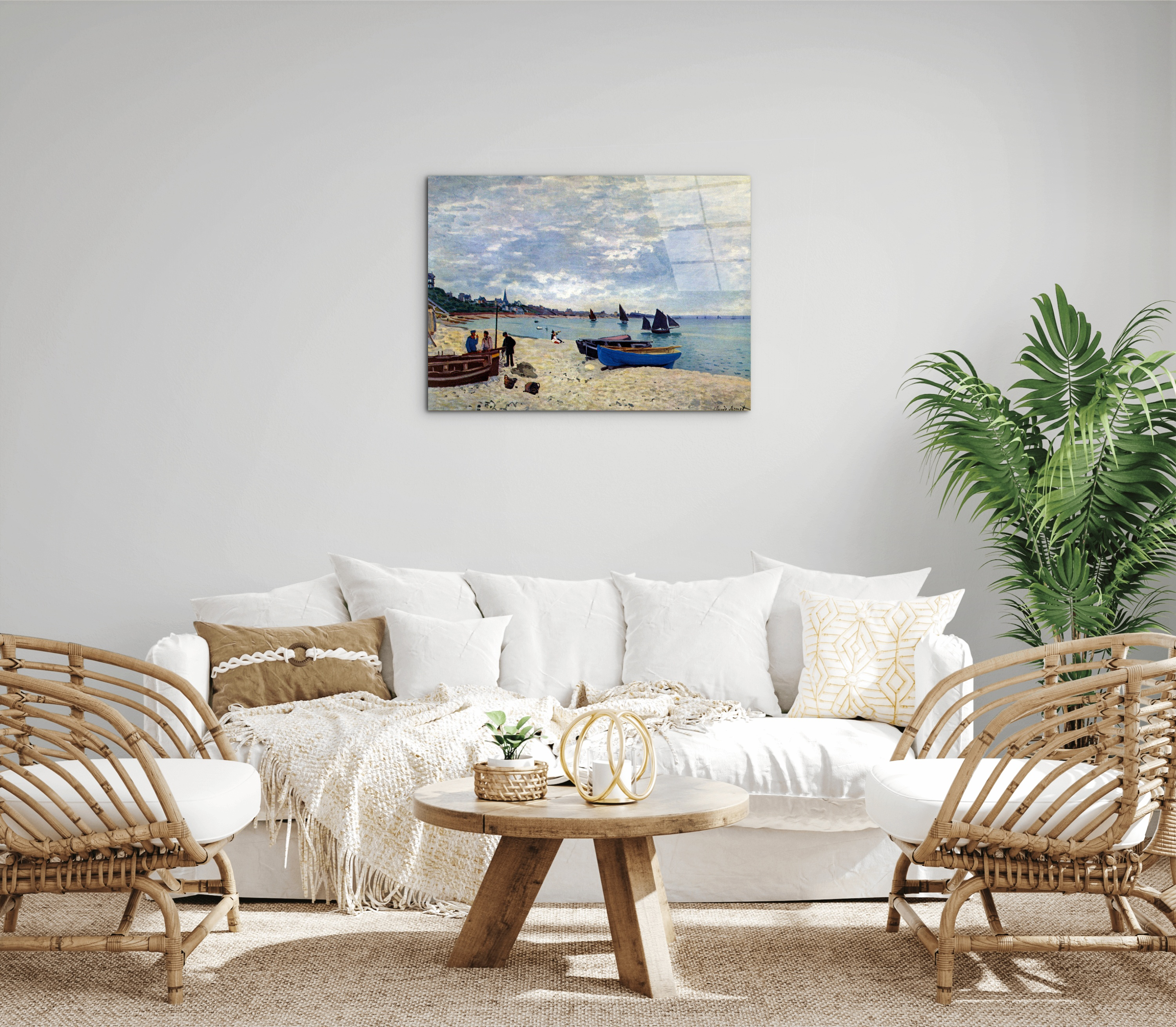 the-beach-at-sainte-adresse-iias91943-#materiale_CrystalArt/dimensioni_76x57