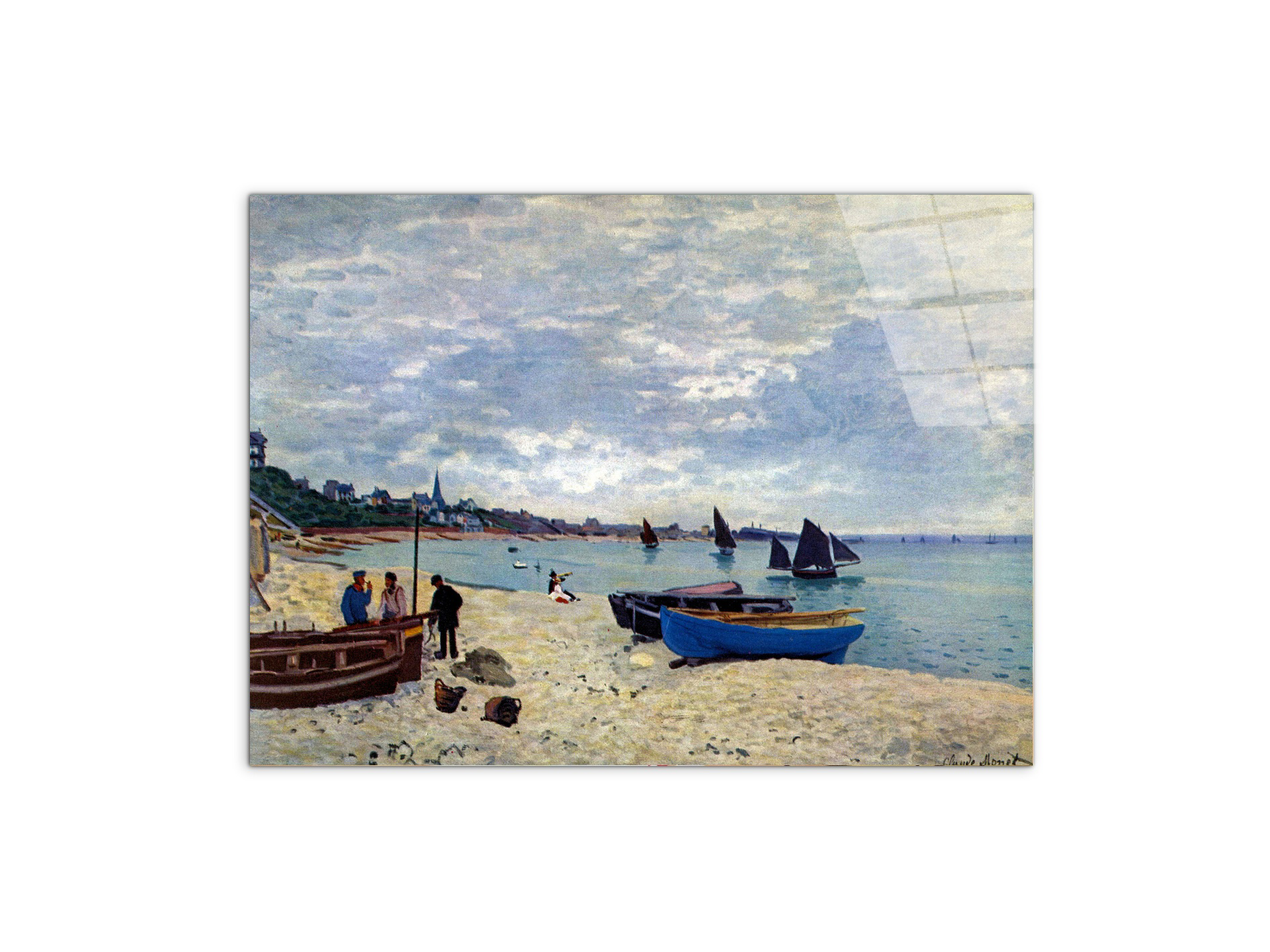 the-beach-at-sainte-adresse-iias91943-#materiale_CrystalArt/dimensioni_76x57
