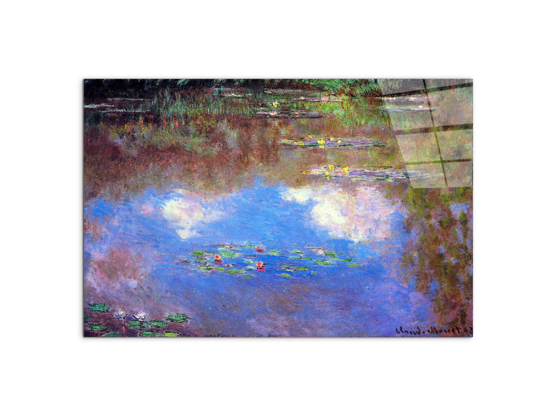 water-lily-pond-ivas92055-#materiale_CrystalArt/dimensioni_79,5x53