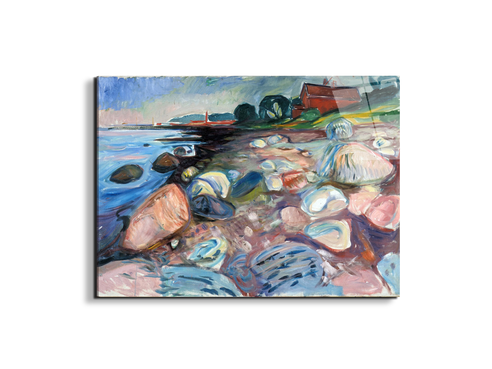 shore-with-red-houseas92301-#materiale_EarthArt Total Gloss/dimensioni_76x57