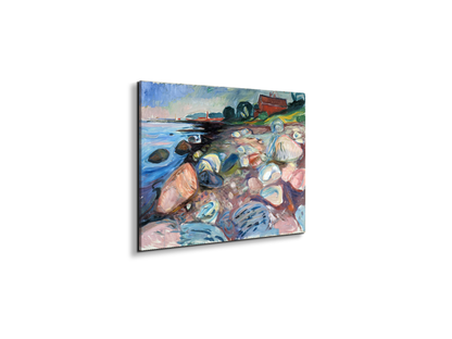 shore-with-red-houseas92301-#materiale_EarthArt Materic/dimensioni_50x37,50