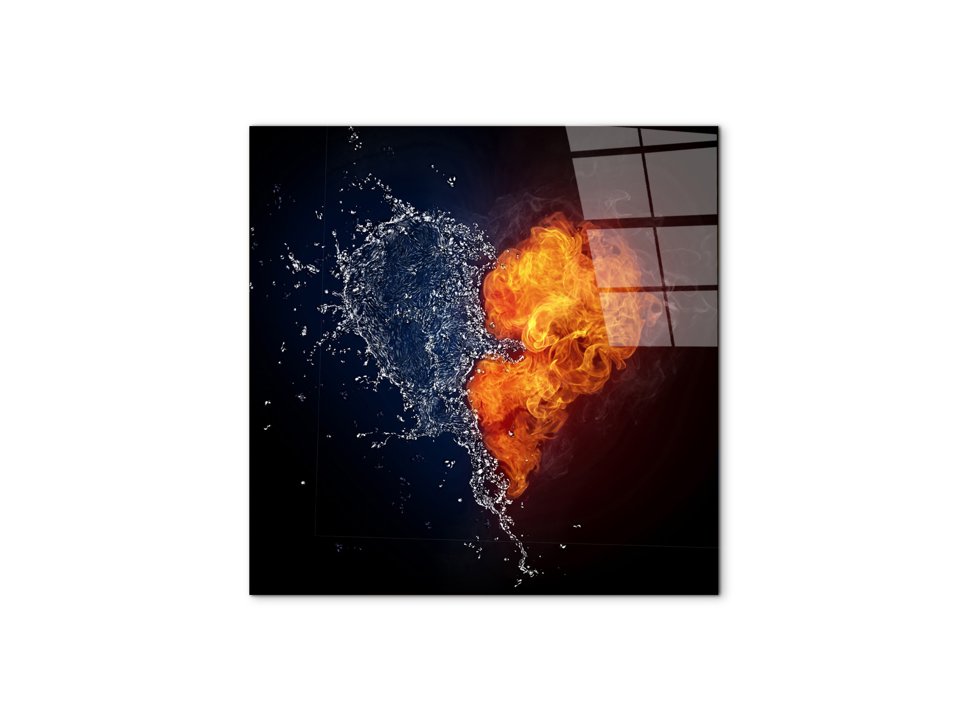 water-and-fireas92344-#materiale_CrystalArt/dimensioni_58x58