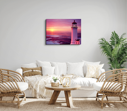 sunset-lighthouseas92356-#materiale_EarthArt Materic/dimensioni_76x57