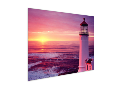 sunset-lighthouseas92356-#materiale_MetalArt Materic/dimensioni_76x57