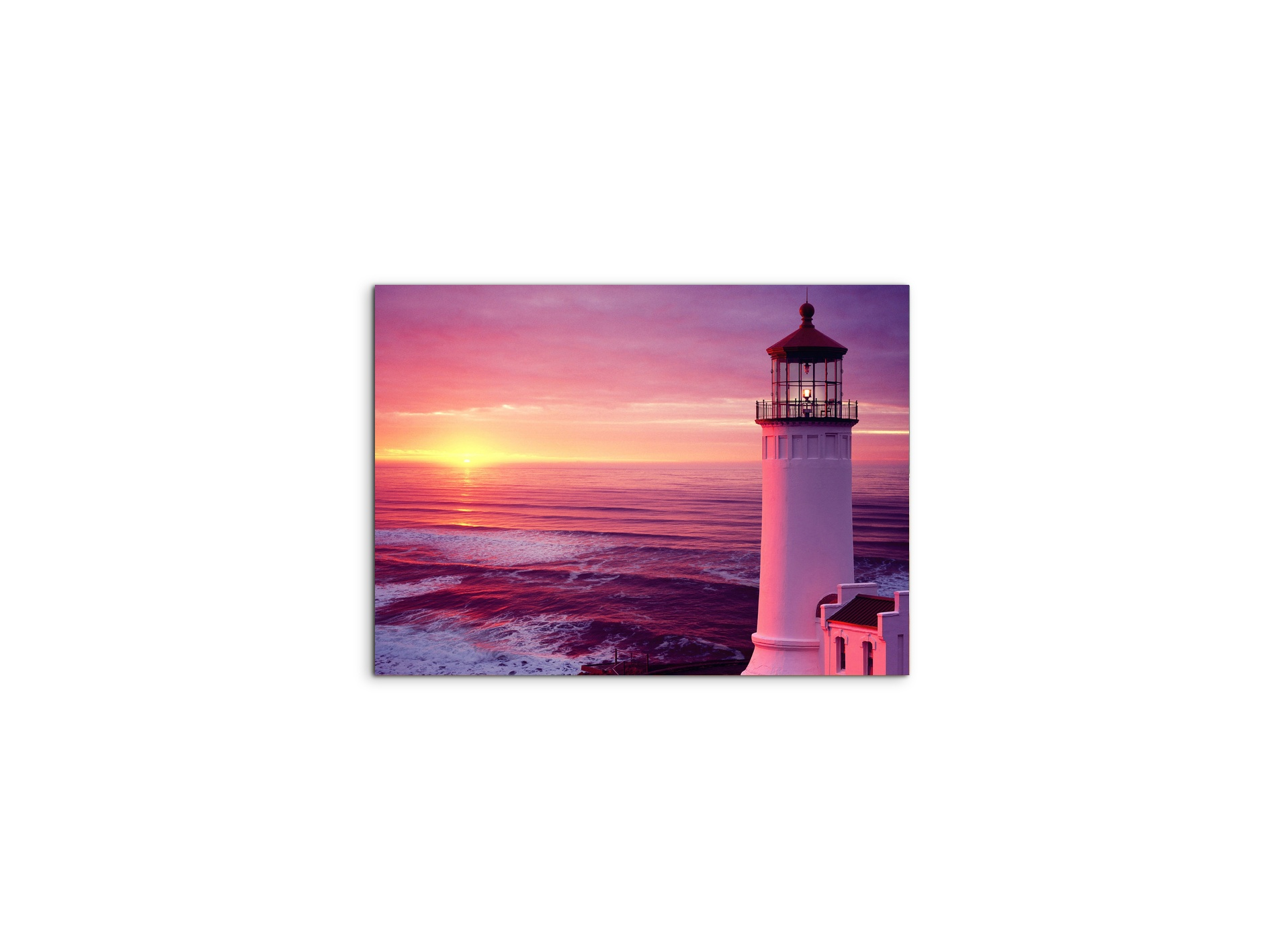 sunset-lighthouseas92356-#materiale_MetalArt Materic/dimensioni_50x37,50