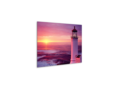 sunset-lighthouseas92356-#materiale_MetalArt Materic/dimensioni_50x37,50