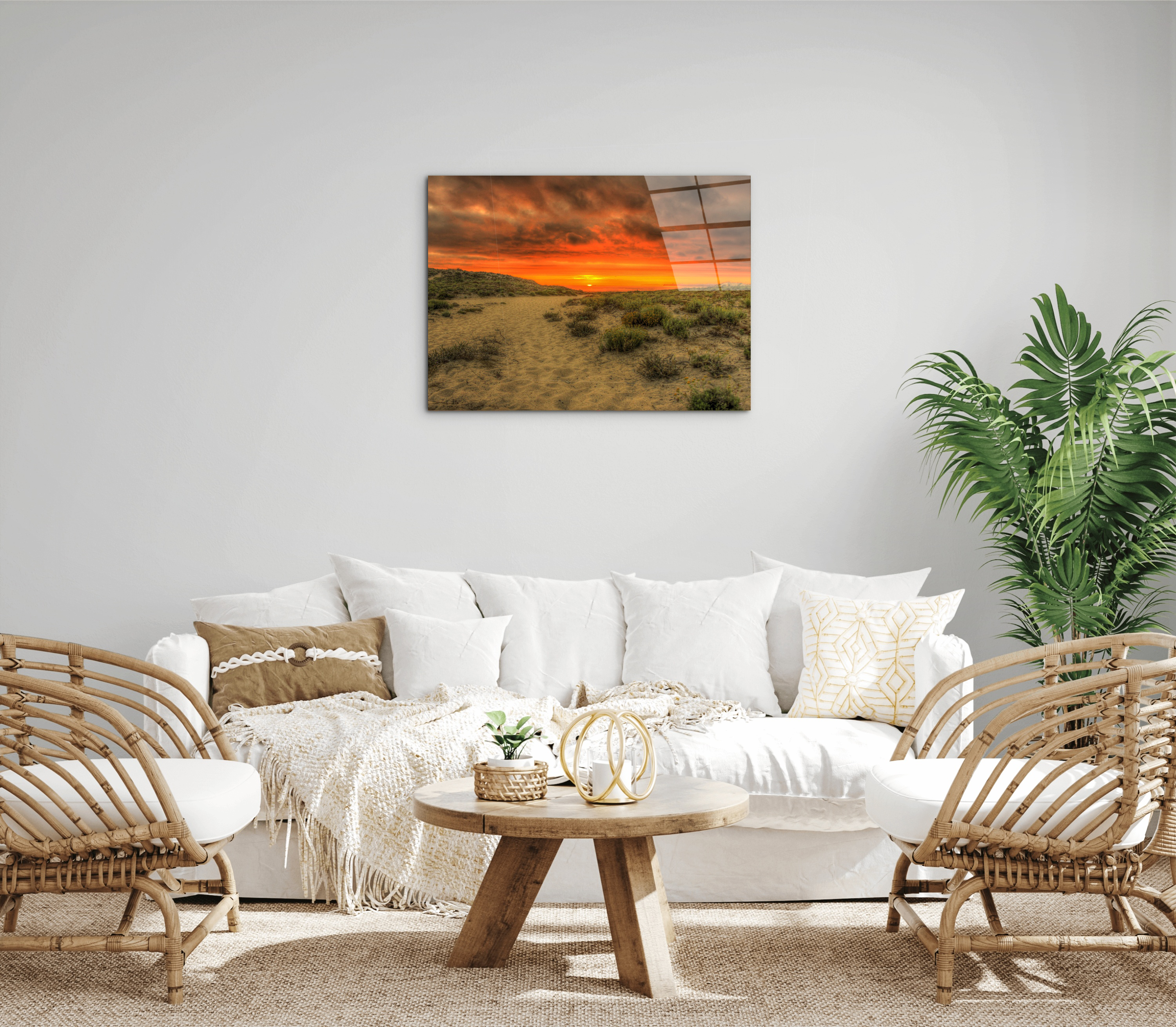 tramonto-sulla-spiaggiaas92461-#materiale_CrystalArt/dimensioni_76x57