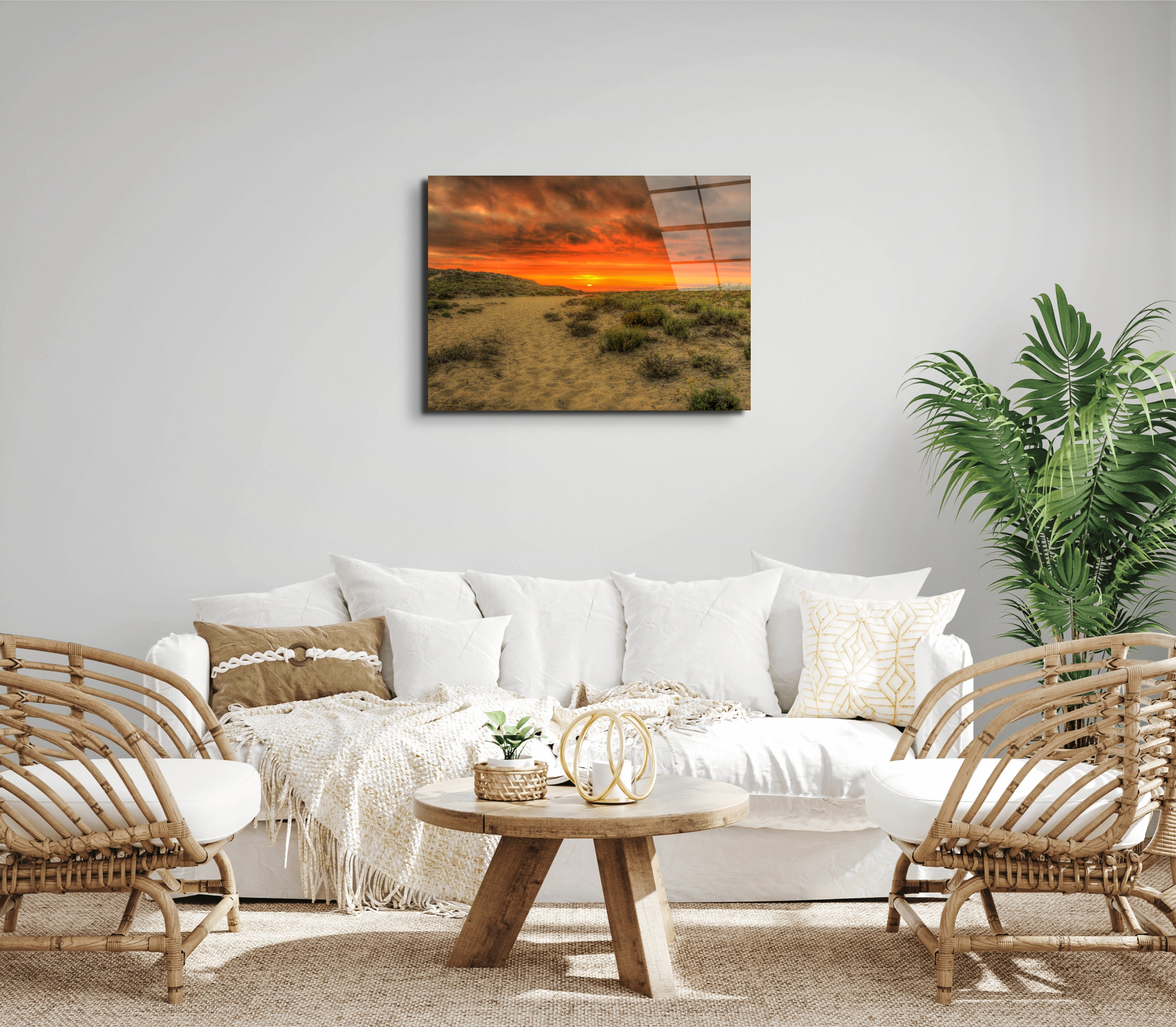 tramonto-sulla-spiaggiaas92461-#materiale_EarthArt Total Gloss/dimensioni_76x57