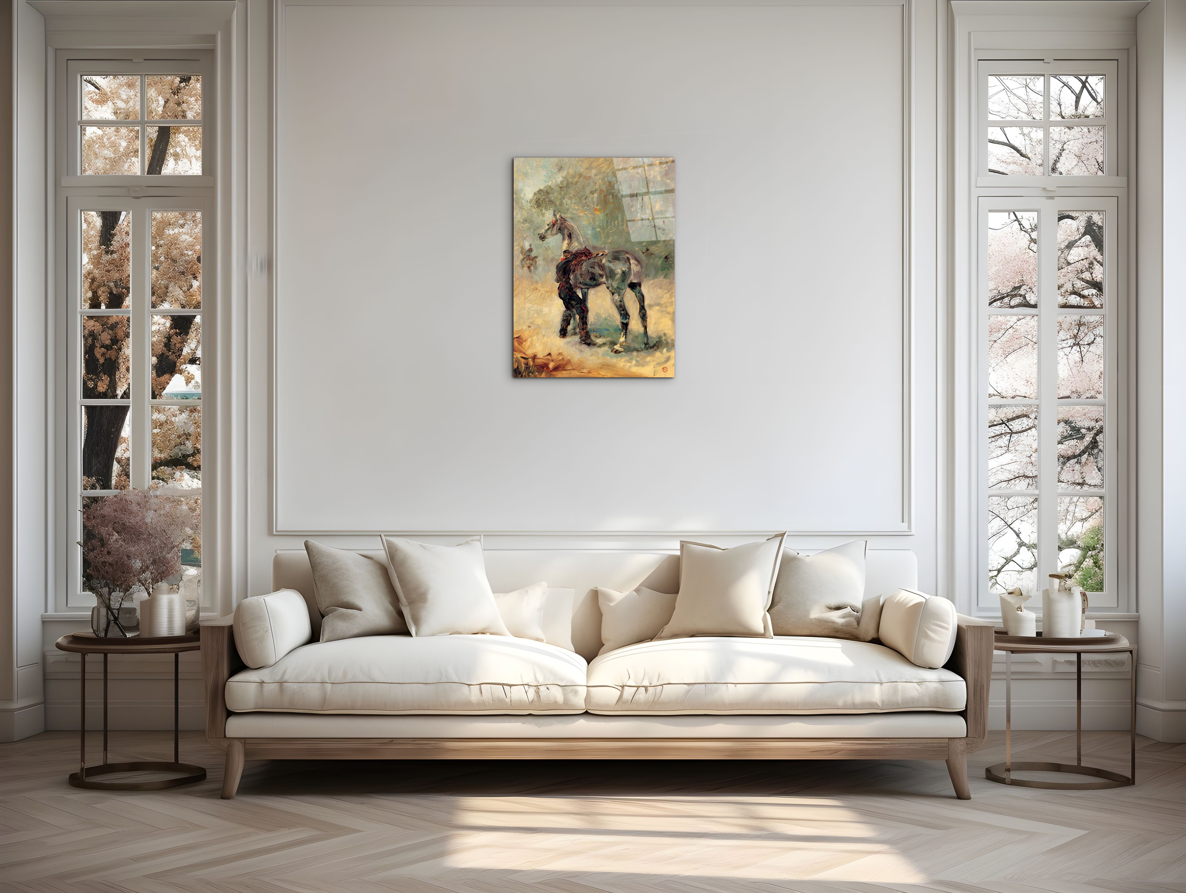artilleryman-and-his-horseas92591-#materiale_CrystalArt/dimensioni_57x76