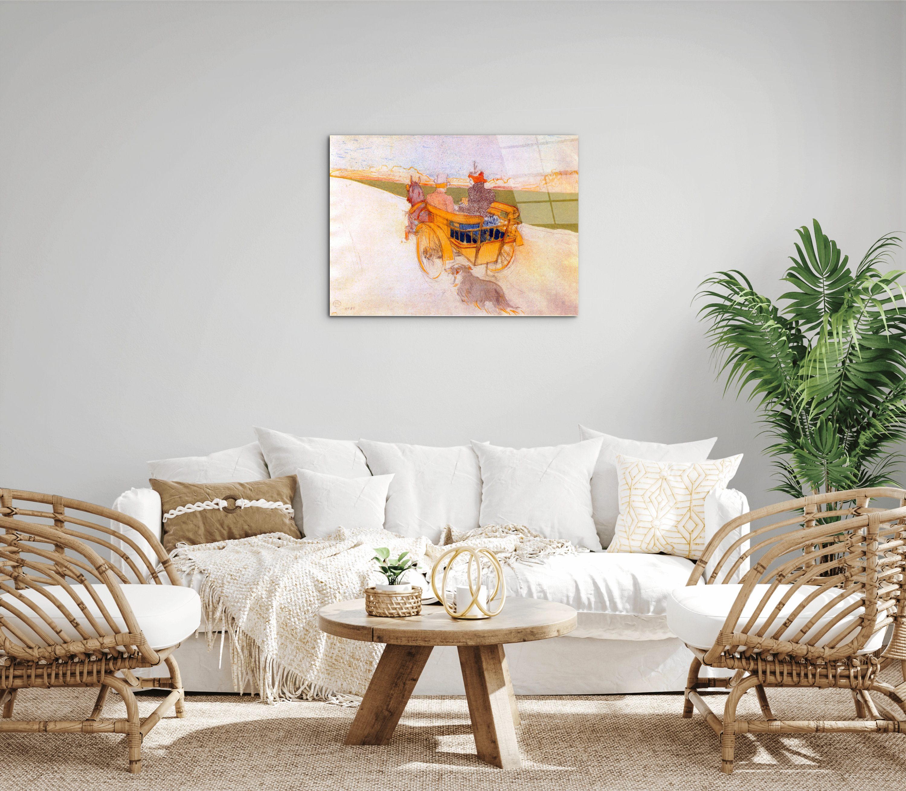 carriage-with-dogas92605-#materiale_CrystalArt/dimensioni_76x57