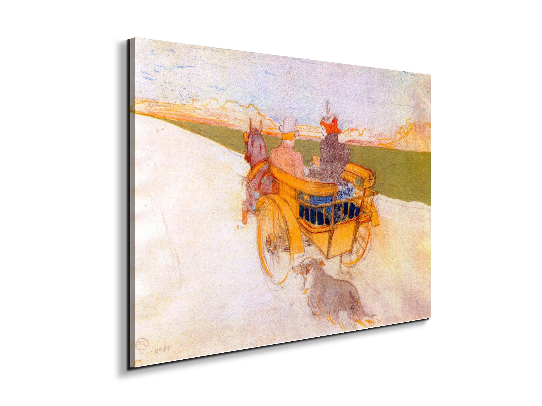 carriage-with-dogas92605-#materiale_EarthArt Gloss/dimensioni_76x57