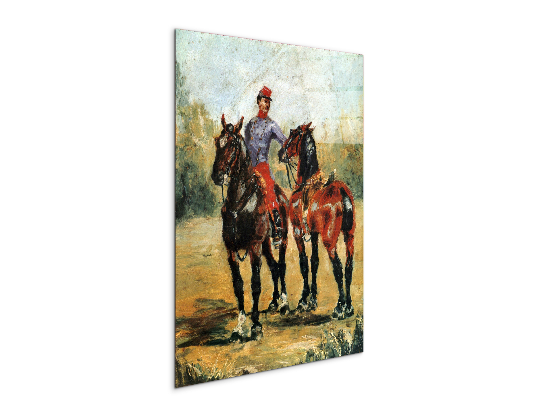 groom-with-two-horsesas92625-#materiale_CrystalArt/dimensioni_57x76