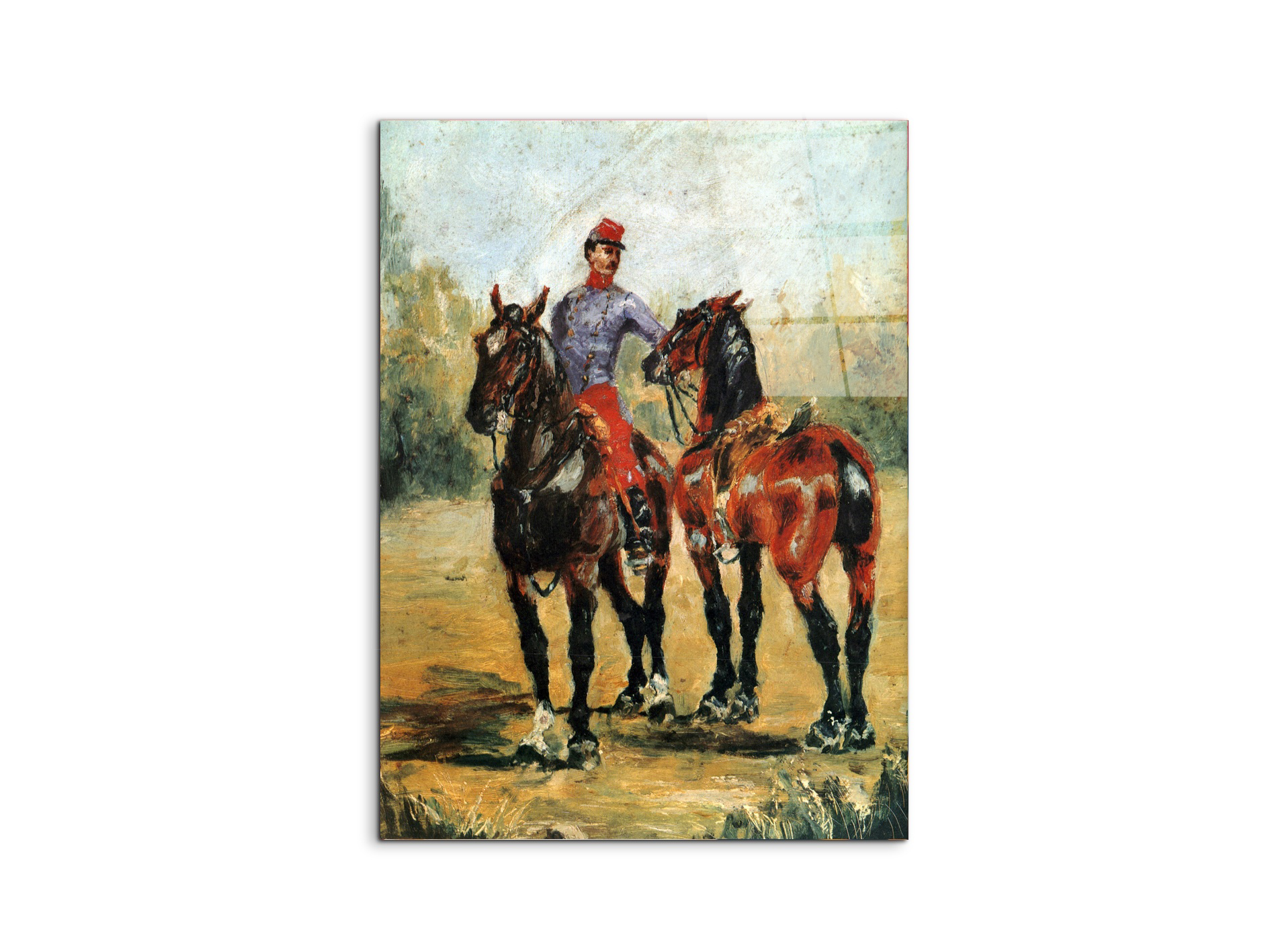 groom-with-two-horsesas92625-#materiale_CrystalArt/dimensioni_57x76