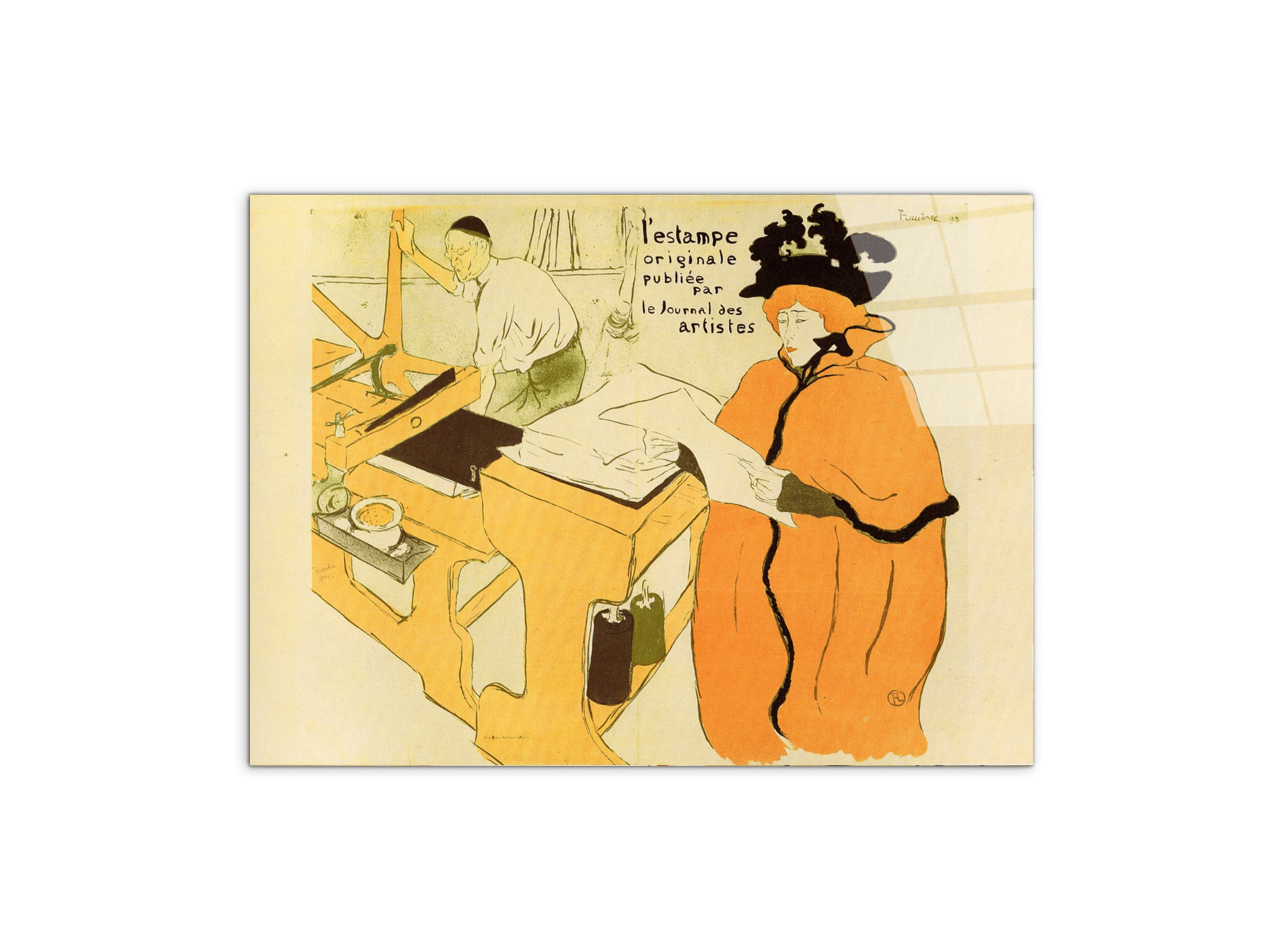 jane-avril-checking-a-print-sampleas92637-#materiale_CrystalArt/dimensioni_76x57
