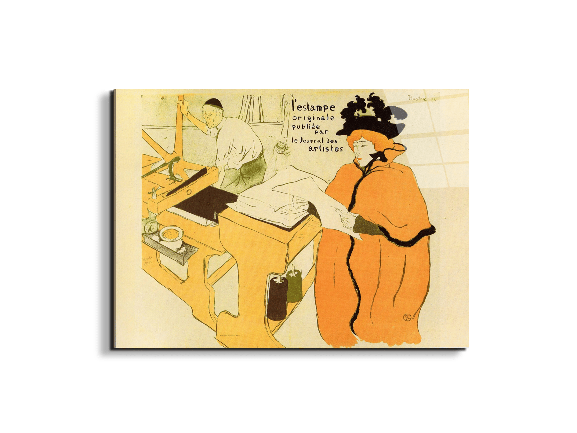 jane-avril-checking-a-print-sampleas92637-#materiale_EarthArt Total Gloss/dimensioni_76x57