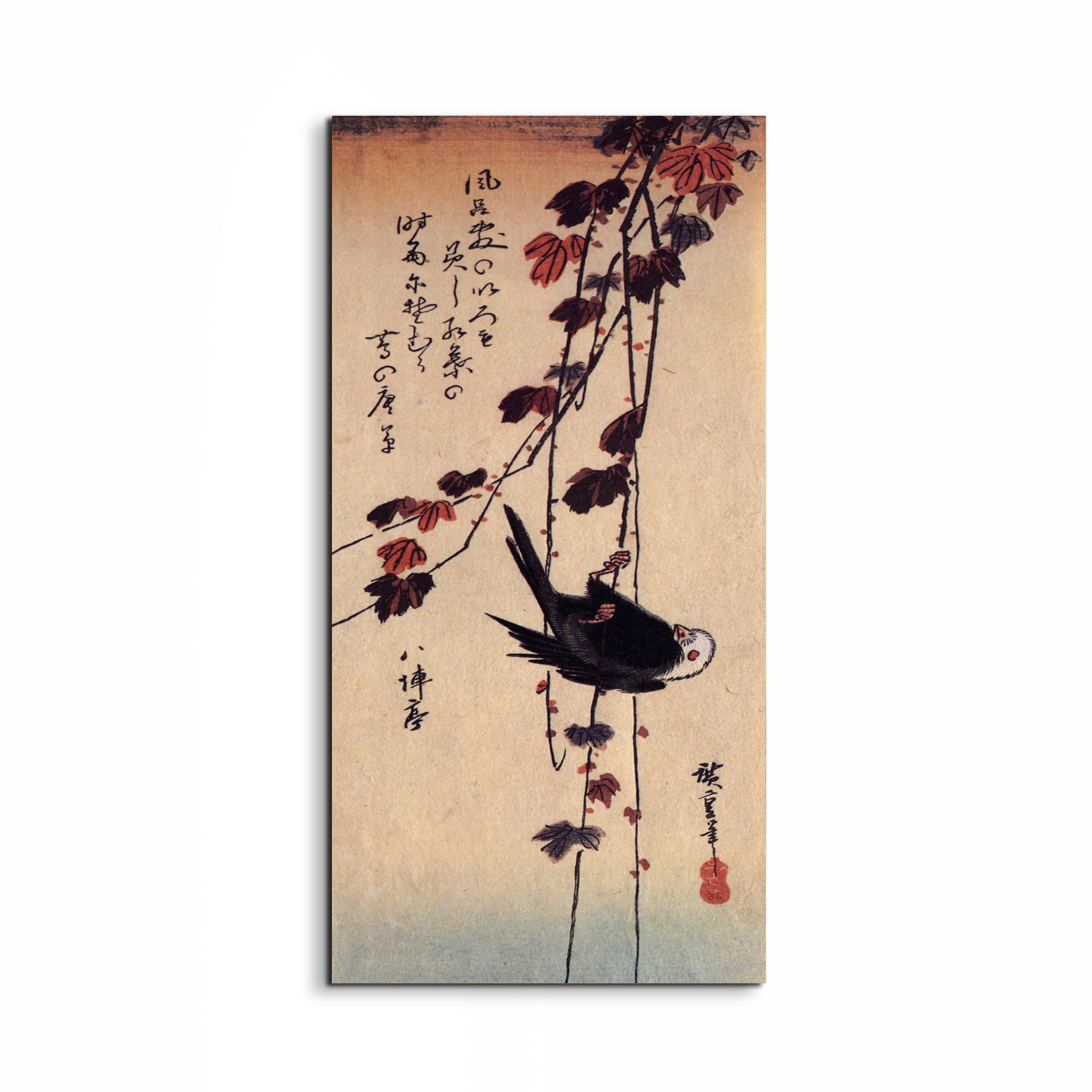 a-small-black-bird-hanging-on-ivyas92853-#materiale_EarthArt/dimensioni_50x100