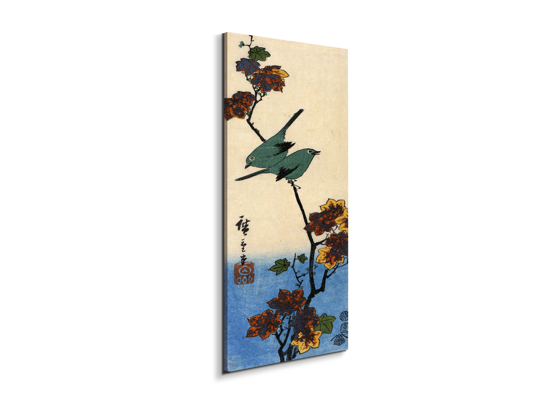 birds-on-a-maple-branchas92863-#materiale_EarthArt Materic/dimensioni_50x100
