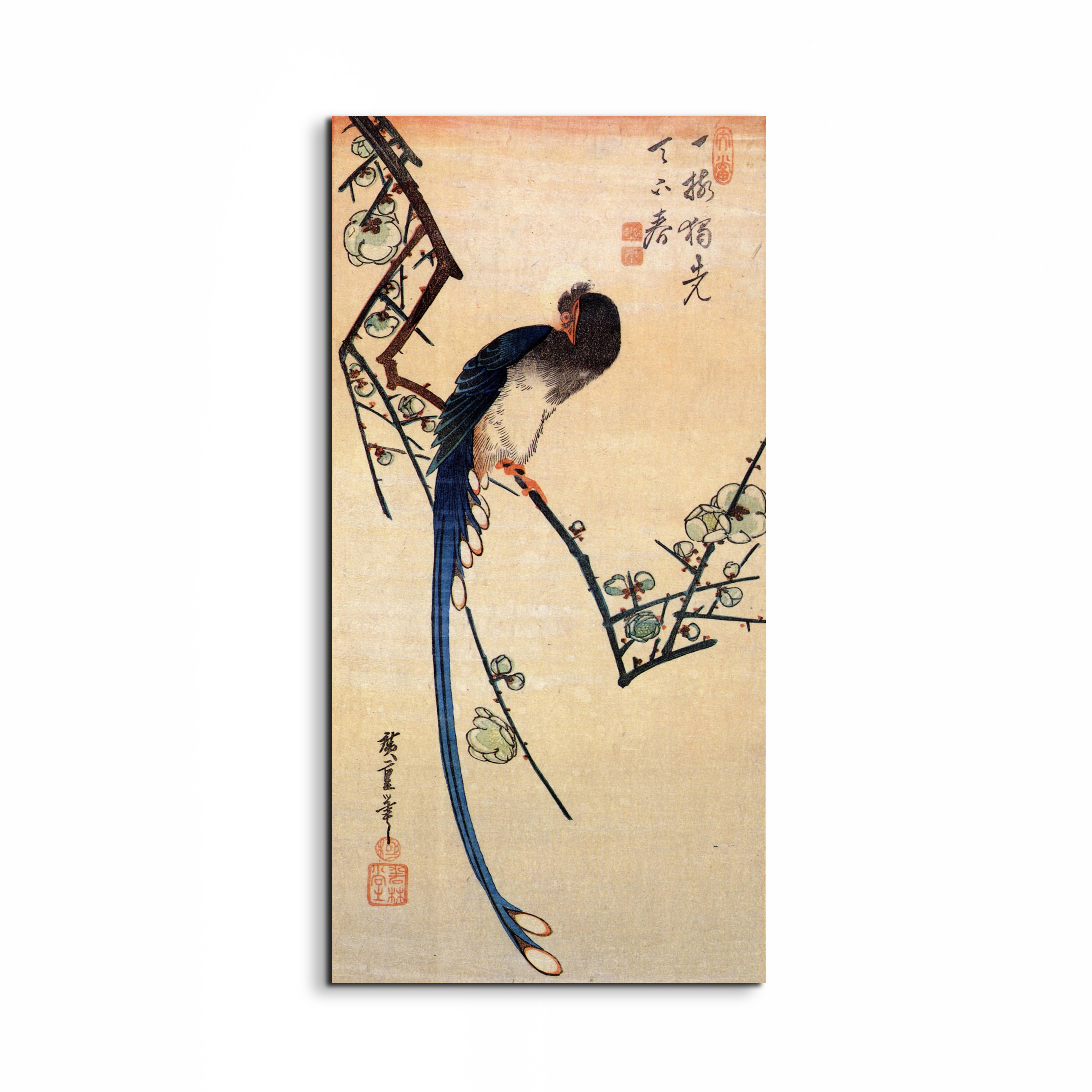 blue-bird-on-a-plumtreeas92867-#materiale_EarthArt/dimensioni_50x100