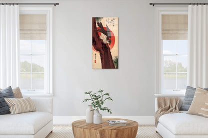 falcon-on-a-pine-with-rising-sunas92875-#materiale_CrystalArt/dimensioni_50x100