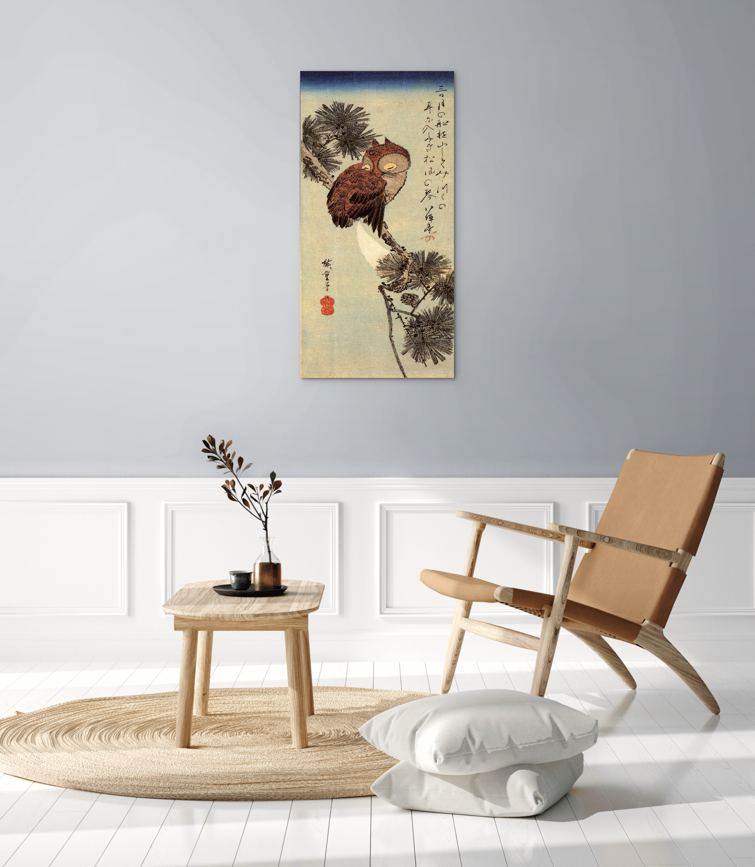 small-brown-owl-on-a-pine-branchas93012-#materiale_MetalArt Materic/dimensioni_50x100