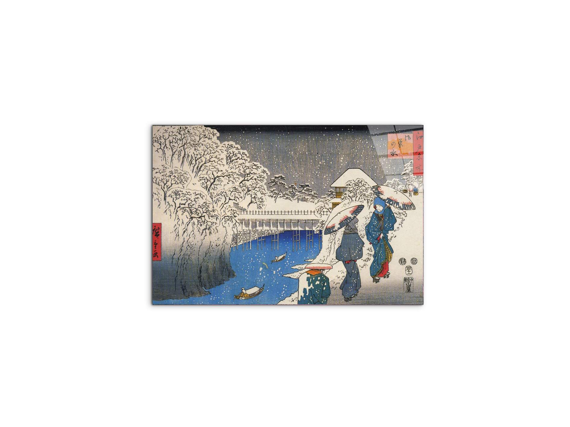two-ladies-conversing-in-the-snowas93028-#materiale_CrystalArt/dimensioni_50x33,33