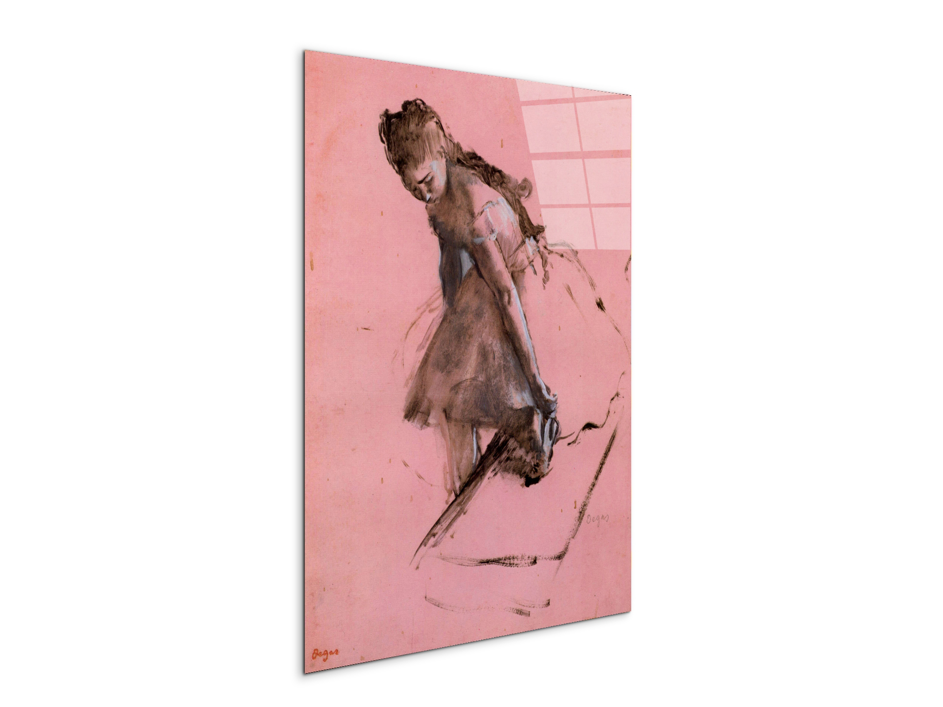 dancer-slipping-on-her-shoeas93052-#materiale_CrystalArt/dimensioni_57x76