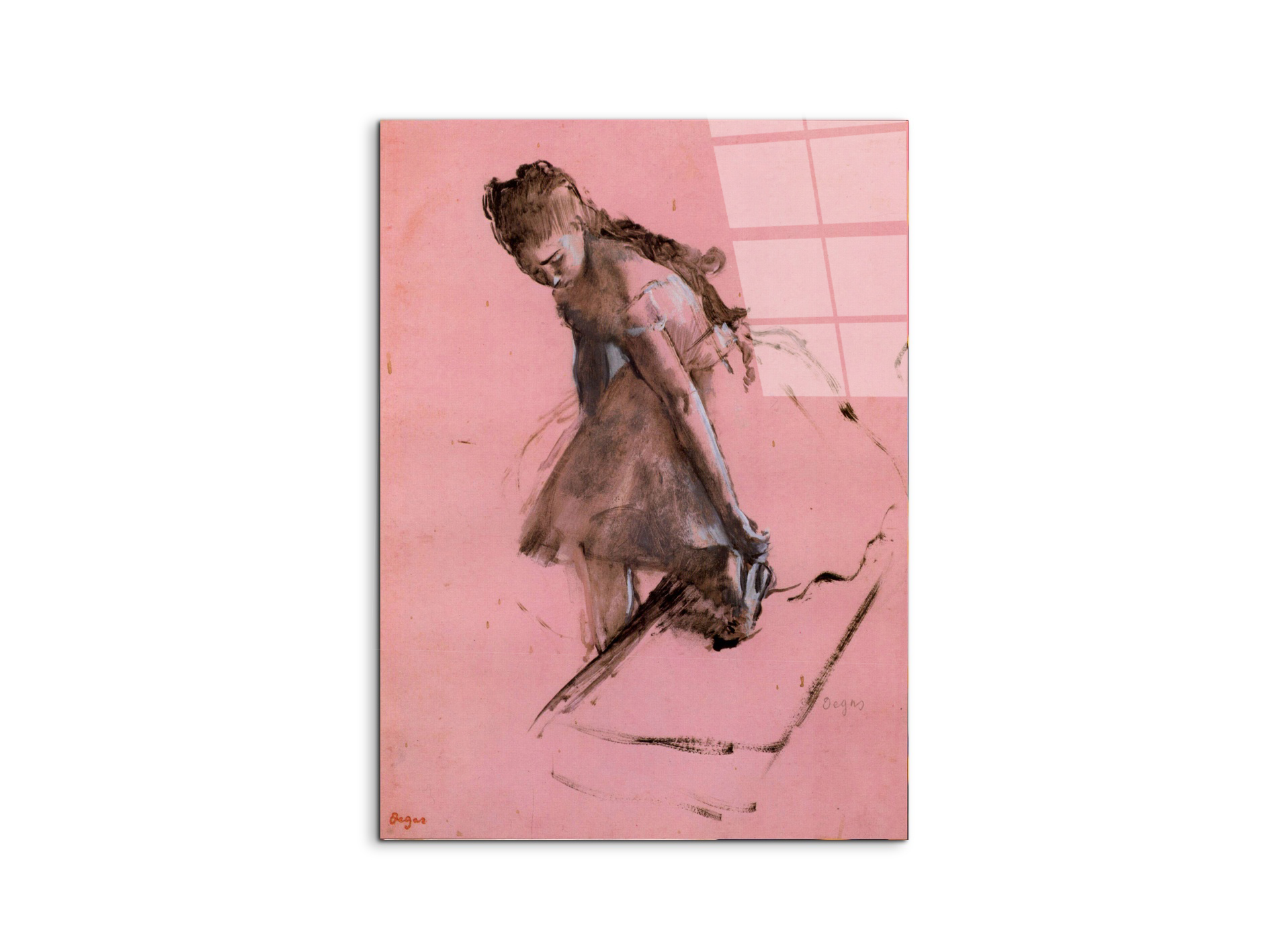 dancer-slipping-on-her-shoeas93052-#materiale_CrystalArt/dimensioni_57x76