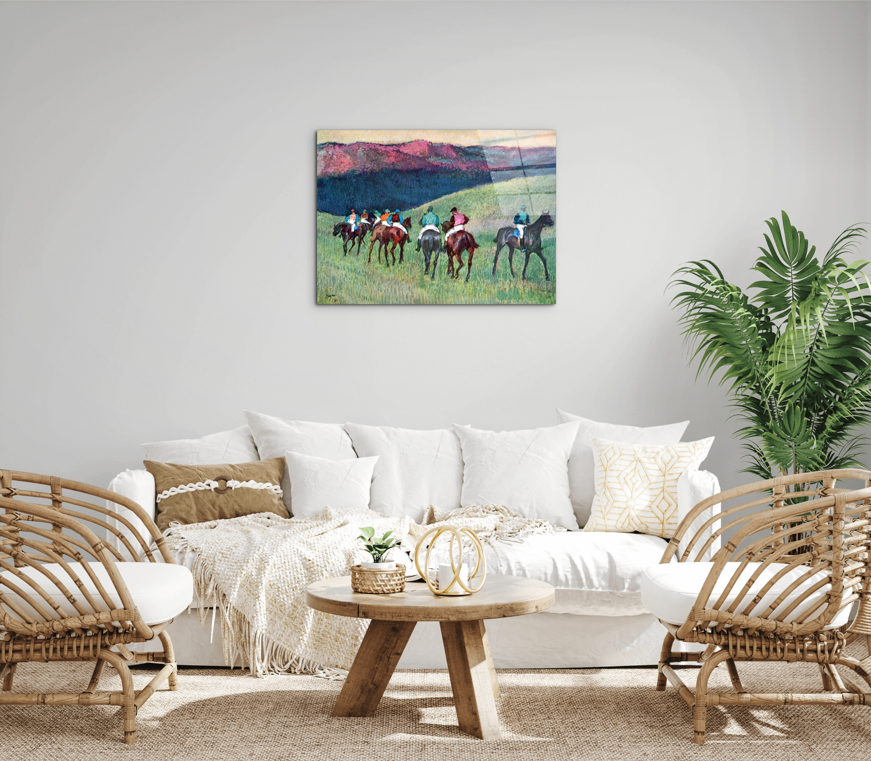 horse-racing-the-trainingas93073-#materiale_CrystalArt/dimensioni_76x57