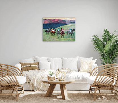 horse-racing-the-trainingas93073-#materiale_CrystalArt/dimensioni_76x57
