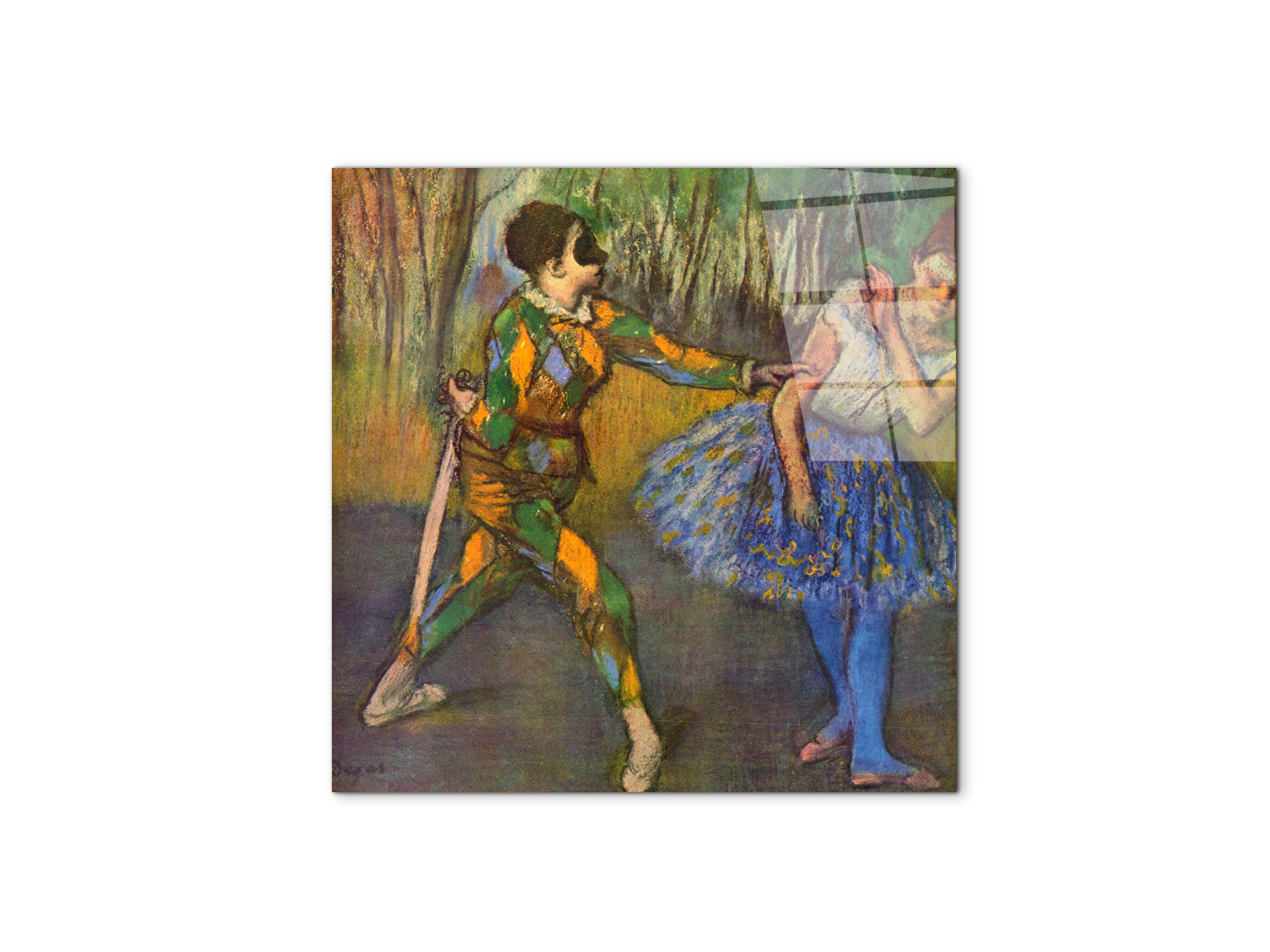 harlequin-and-columbineas93074-#materiale_CrystalArt/dimensioni_58x58