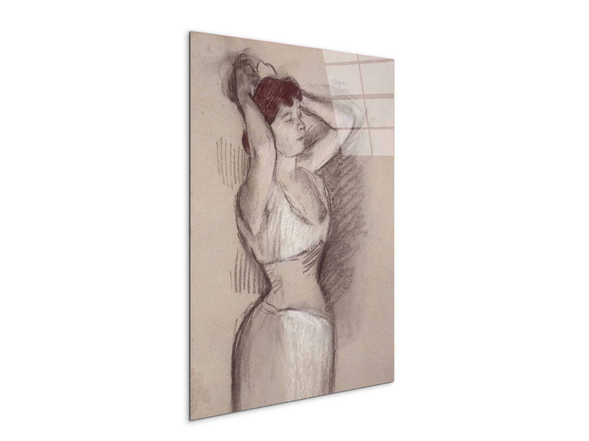 woman-doing-hairas93130-#materiale_CrystalArt/dimensioni_57x76