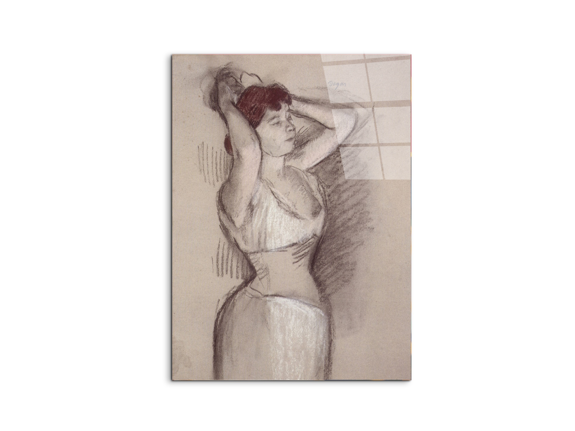 woman-doing-hairas93130-#materiale_CrystalArt/dimensioni_57x76