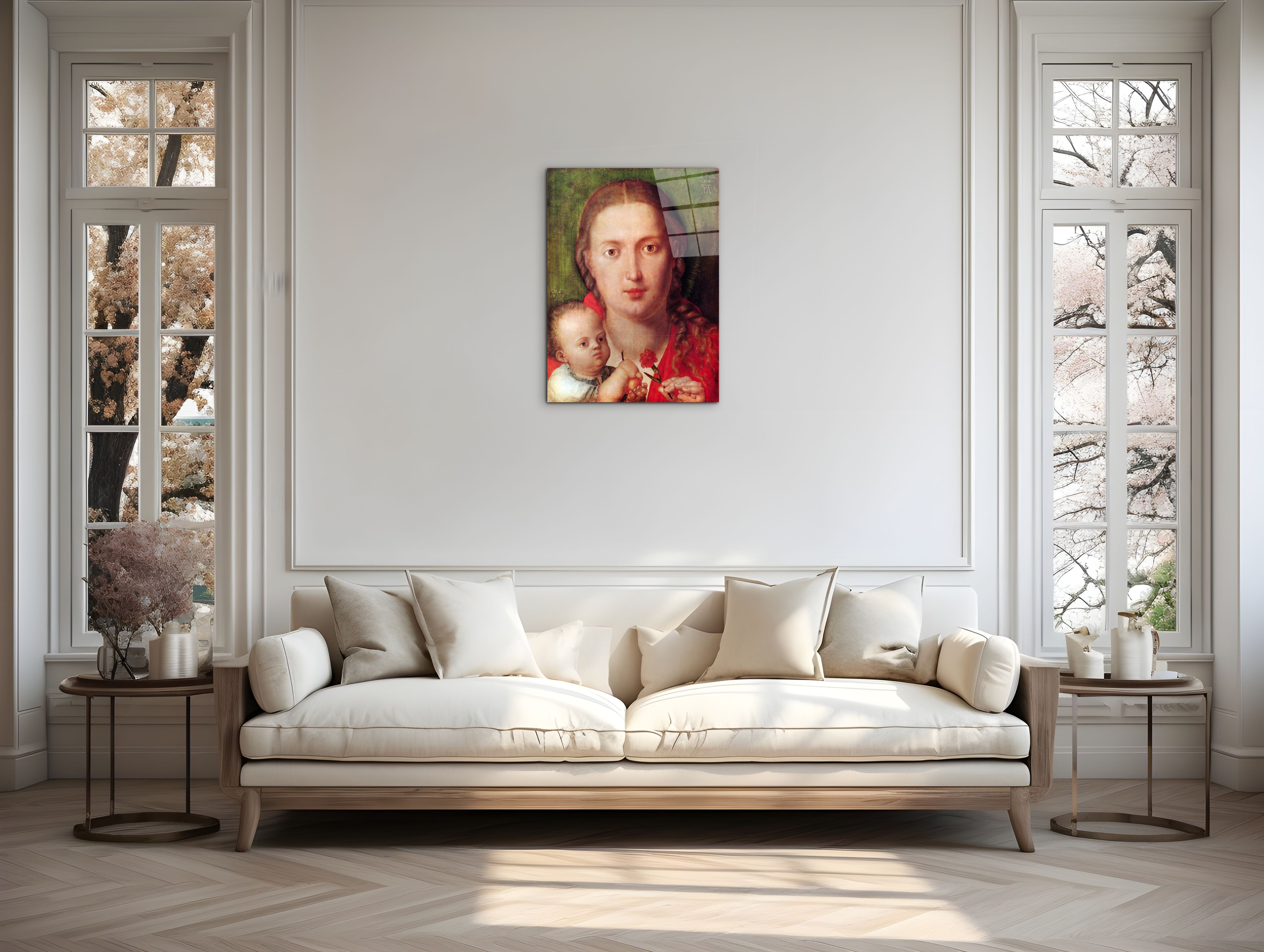 mary-with-the-carnationas93205-#materiale_CrystalArt/dimensioni_57x76