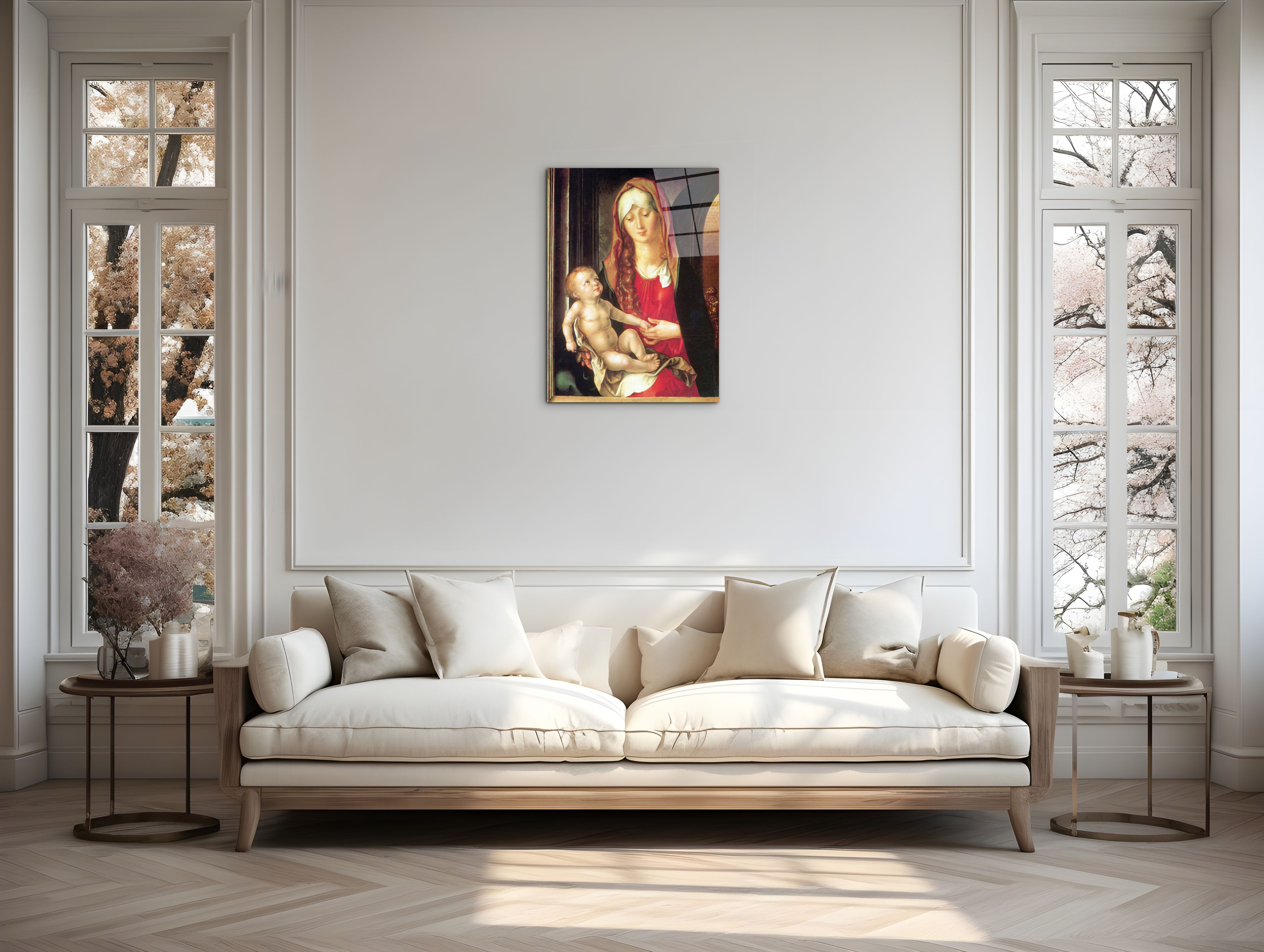 the-virgin-and-child-before-an-archwayas93236-#materiale_CrystalArt/dimensioni_57x76