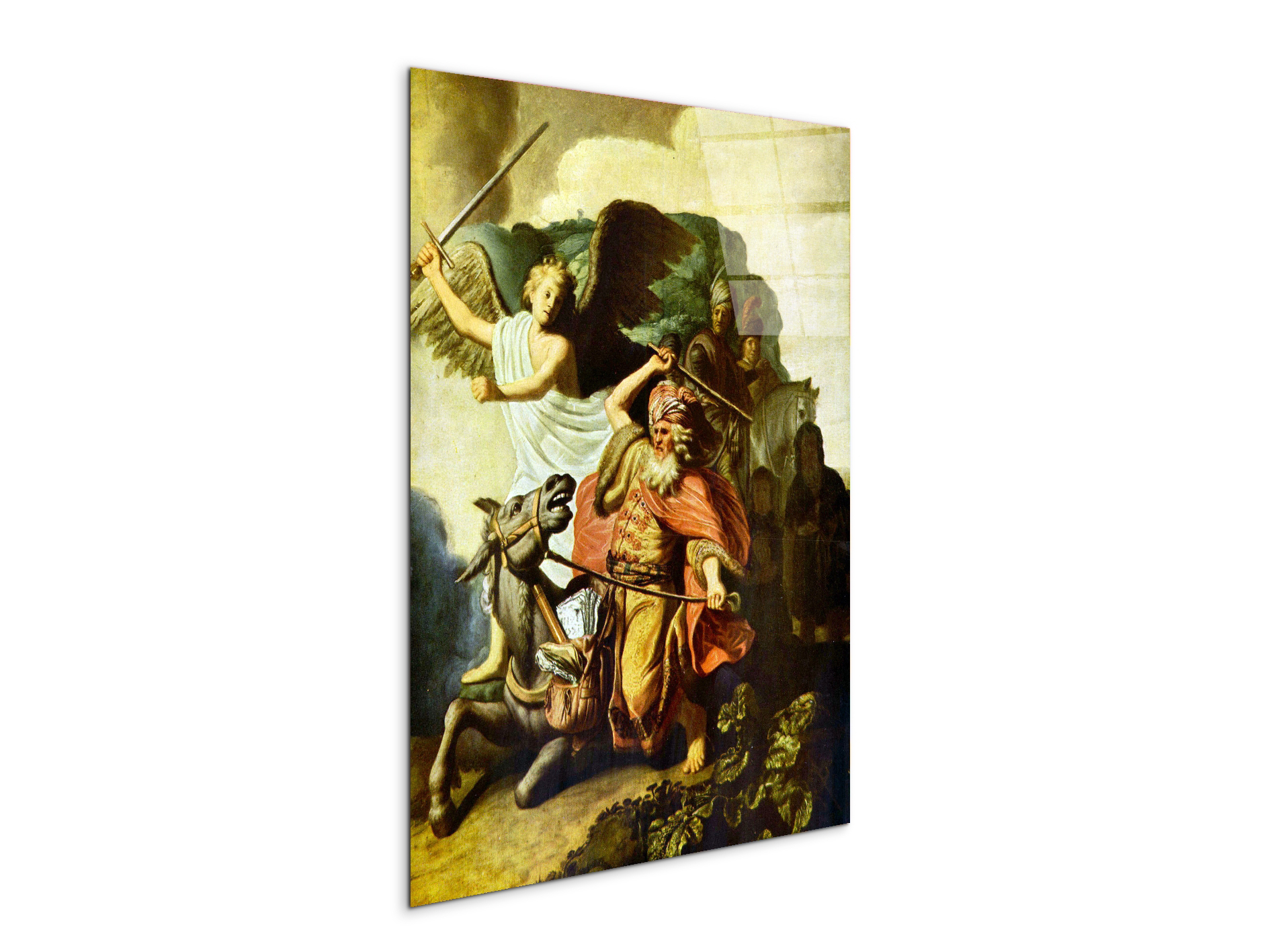 prophet-balaam-and-the-donkeyas93305-#materiale_CrystalArt/dimensioni_57x76