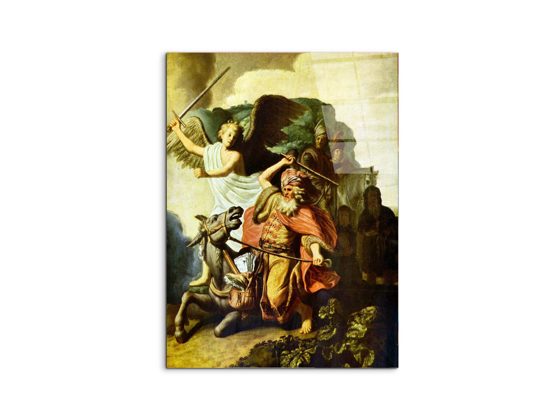 prophet-balaam-and-the-donkeyas93305-#materiale_CrystalArt/dimensioni_57x76